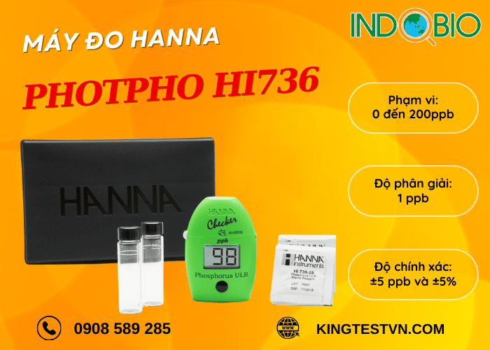 Tổng quan máy test PO4 Hanna HI736
